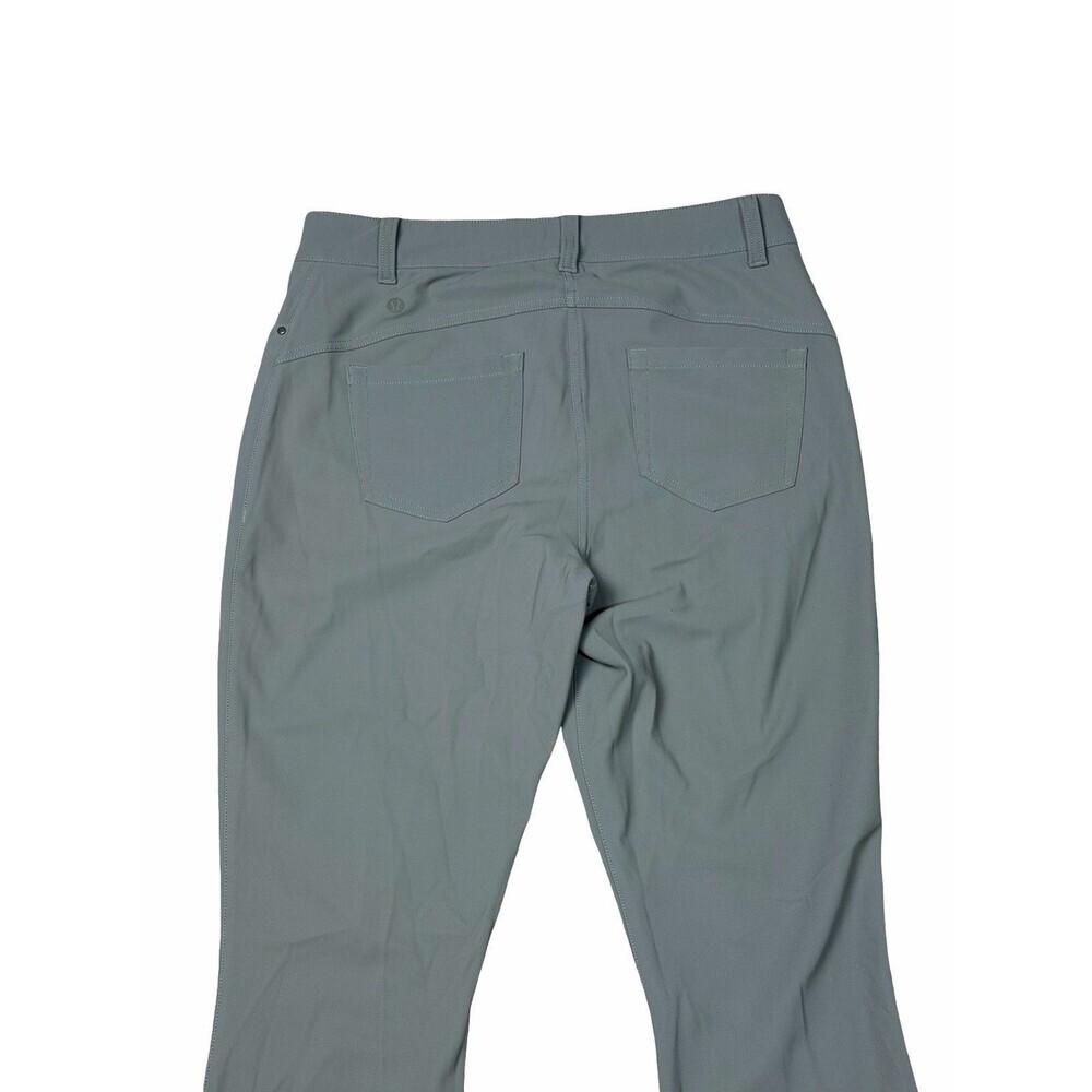 Lululemon City Sleek Slim-Fit 5 Pocket High-Rise Pant Grey Sage Size 30x30 - Picture 11 of 14